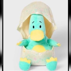 9.5" Teal Dino in Egg Xscape GiggleScape Plush